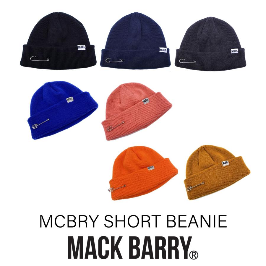 30％OFF】BTS着用 MACK BARRY MCBRY SHORT BEANIE マクバリー ニット帽