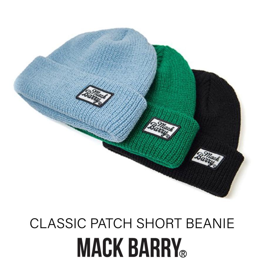 30％OFF】BTS着用 MACK BARRY CLASSIC PATCH SHORT BEANIE マクバリー