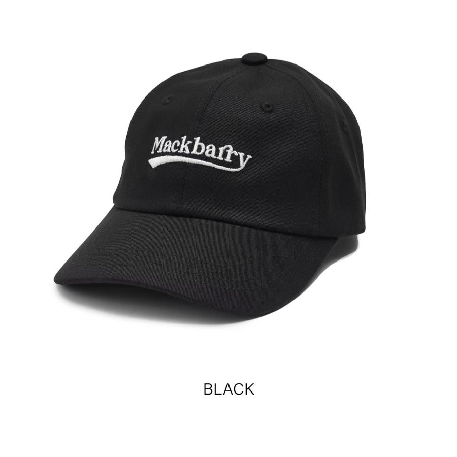 30％OFF】BTS着用 MACK BARRY Signature logo BALL CAP マクバリー