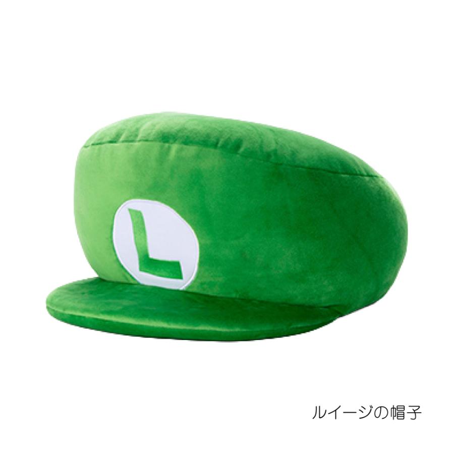 スーパーマリオ Mocchi-Mocchi-GameStyle マリオの帽子 ルイージの帽子