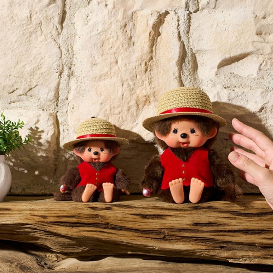 【新品】モンチッチ ワンピース ルフィ ぬいぐるみ キーチェーン＆Sサイズセット セキグチ モンチッチ×NETFLIX ONE PIECE Season2 ルフィ モンチッチ S