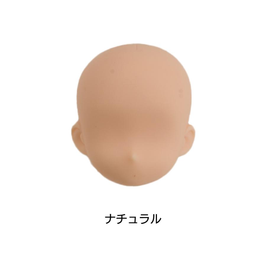 オビツ 11cm用ヘッド ドール 無彩色ヘッド ナチュラル ホワイティ 11HD