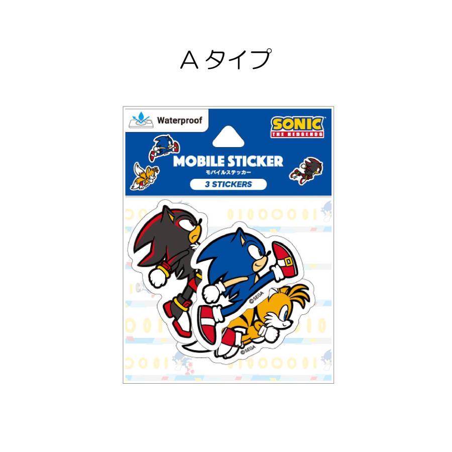 Pokemon（ポケモン） ソニック・ザ・ヘッジホッグ モバイルステッカー