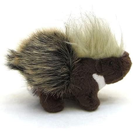 アニマルビーンズ アフリカタテガミヤマアラシ ぬいぐるみ 11cm