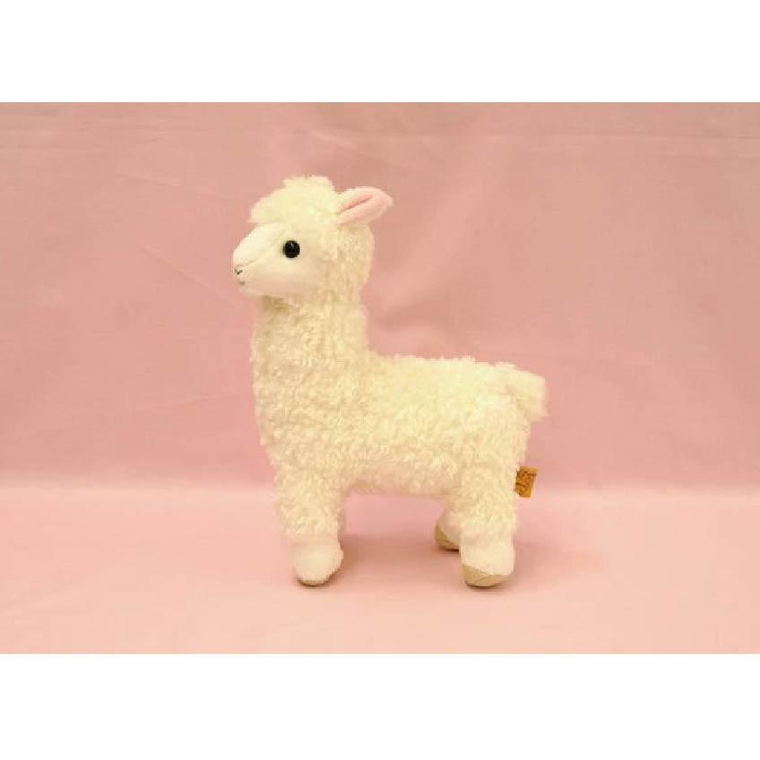 ベビーアルパカ パンナ ぬいぐるみ ホワイト Sサイズ 高さ18cm