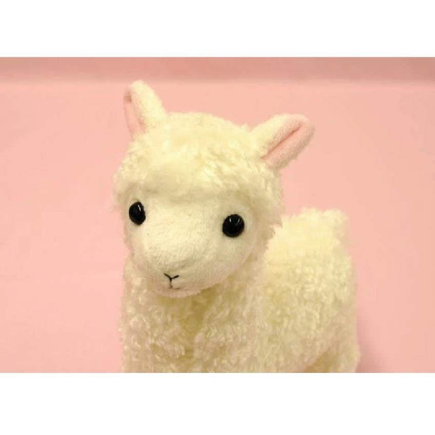 ベビーアルパカ パンナ ぬいぐるみ ホワイト Sサイズ 高さ18cm