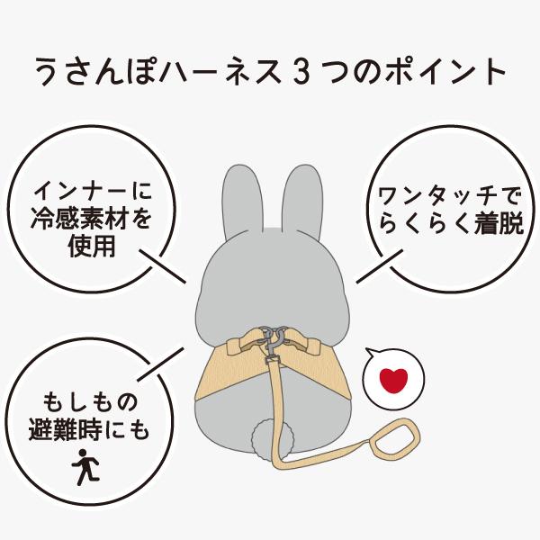 うさぎさんのうさんぽハーネス Mサイズ : A-style Yahoo!Shop - 通販