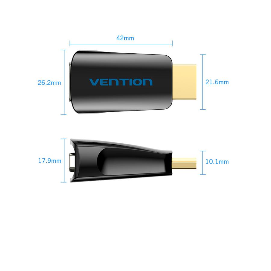 VENTION HDMI to VGA Converter with 3.5MM Audio AIDB0 3.5mm オーディオ VGA