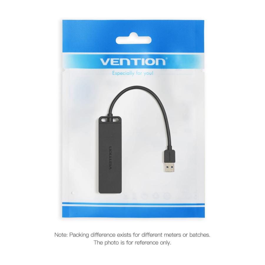 VENTION 4-Port USB 3.0 Hub With Power Supply 0.15M CHLBB USBハブ USB3.0 双方向超高速伝送 5Gbps 1USBポートを4つに拡張 コンパクト 0.15m｜a-stylecoltd｜15