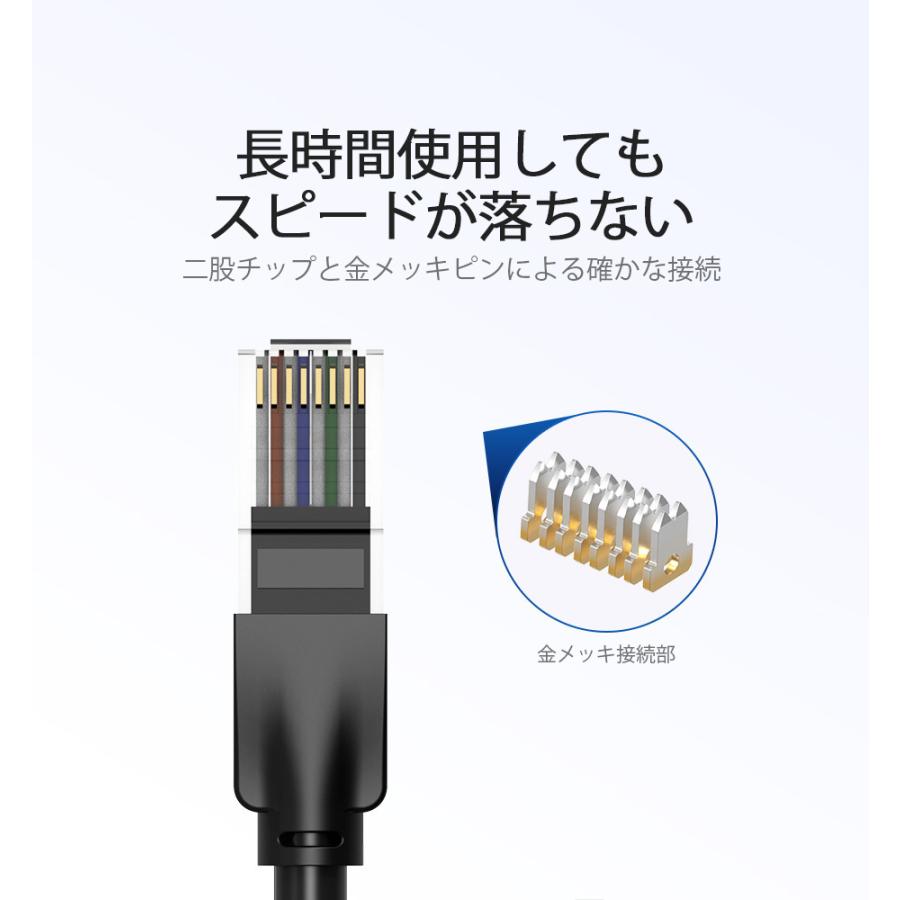 VENTION Cat.6 UTP Patch Cable 30M IBEBT Lanケーブル LAN 伝送速度1000Mbps ギガビット高速伝送 RJ45 金メッキ 568B CAT6 UTP Network Cable｜a-stylecoltd｜08