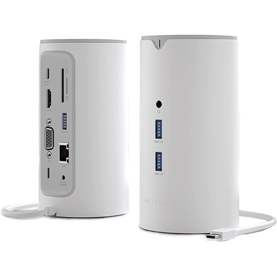 VENTION 12-in-1 USB-C ドッキングステーション 縦置き型 to HDMI VGA