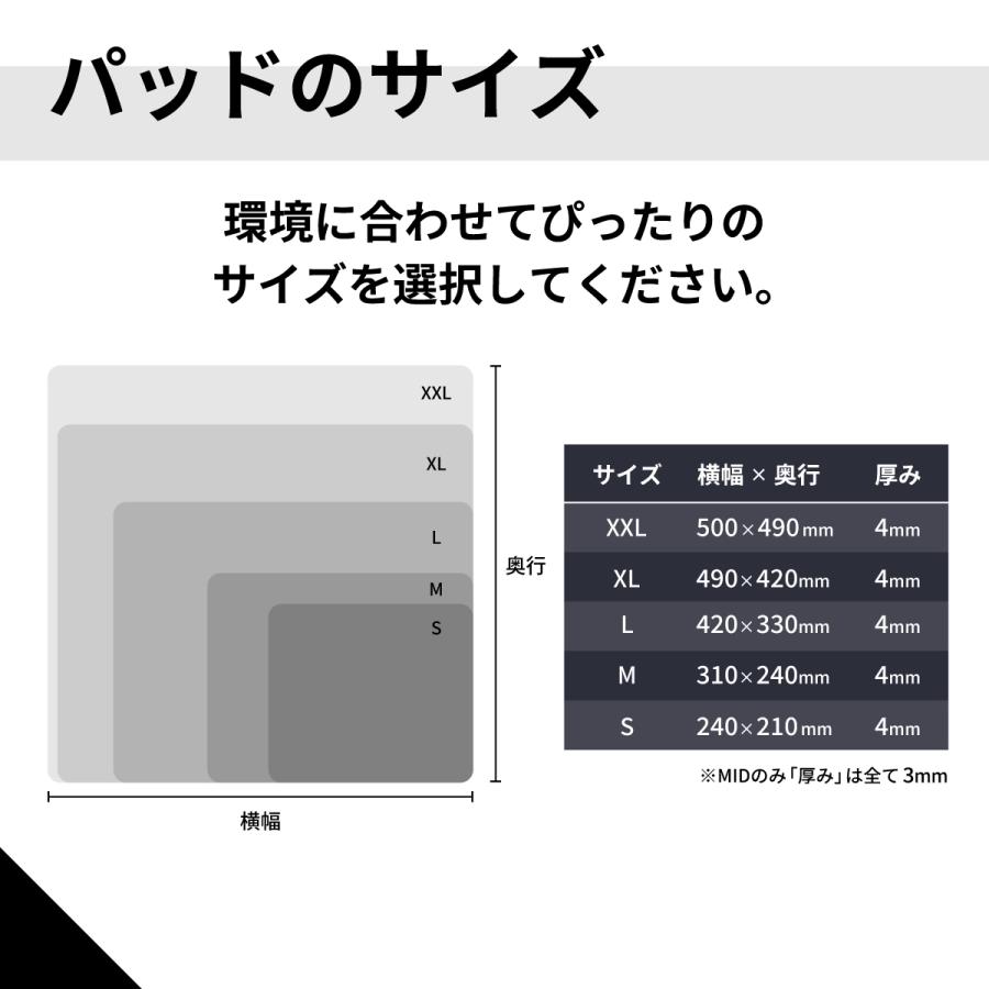 ゲーミングマウスパッド ARTISAN NINJA FX ゼロ (Mサイズ) 零