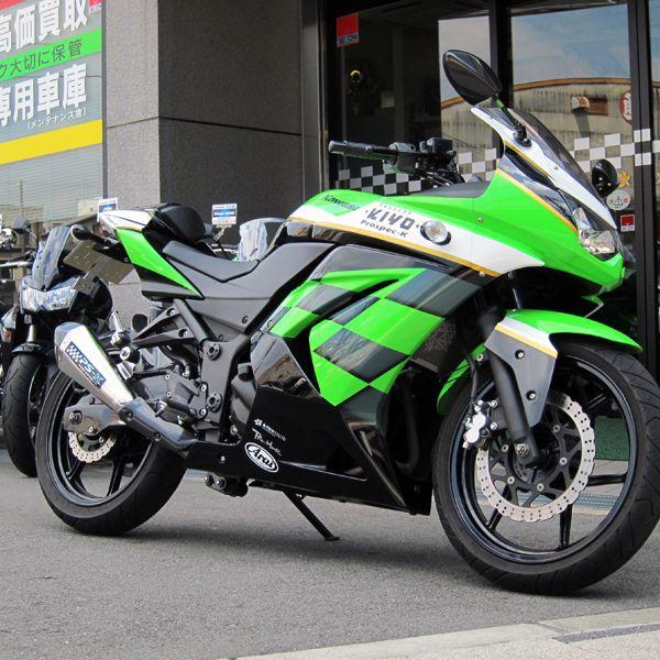 PS-Kオリジナルスリップオンマフラー Ninja250R 08-12用 |  | 02