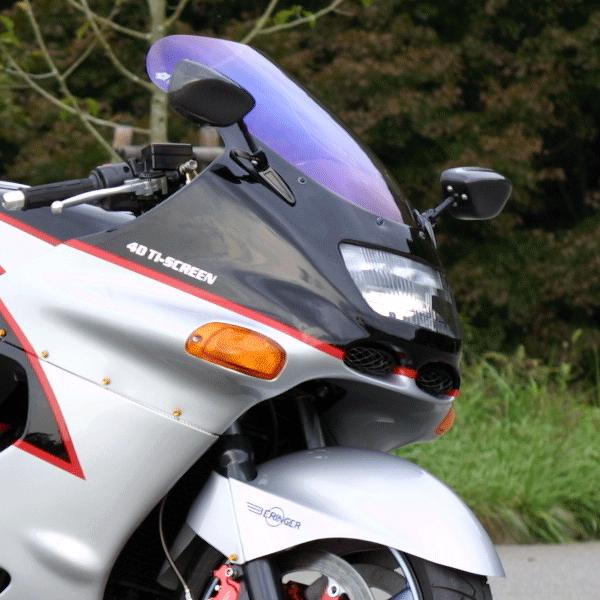 ZZR1100C/D用 フルアジャスタブルドライカーボンミラー : A-TECH Yahoo
