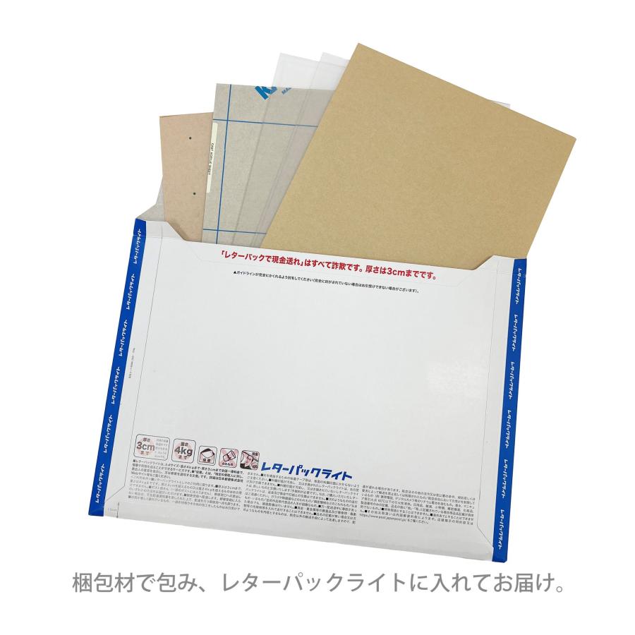 アクリル板 透明 カラー A4 5枚セット カット加工不可 レター