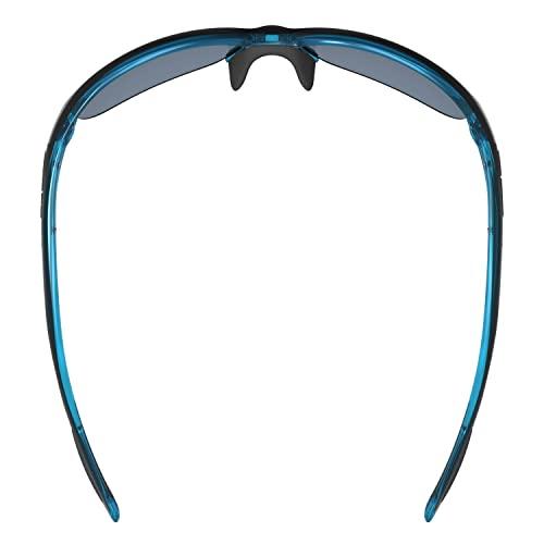 SWANS (スワンズ) スポーツ 偏光 サングラス ルナ 女性向け LN-0067 BKBL ブラック×クリアブルー SWANS スワンズ ルナ LN