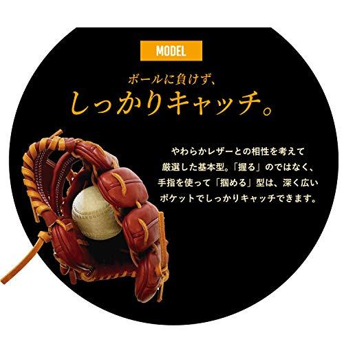 SSK 少年軟式スーパーソフトオールラウンド用 (32)Bオレンジ L 