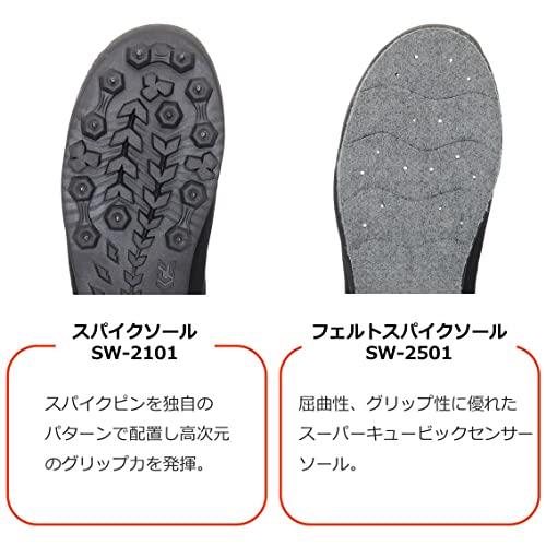 ダイワ(DAIWA) ソルトウェーディングシューズ(フェルトスパイク) ＳＷ−２５０１ ブラウン ２６．０ ブラウン ２６．０ ダイワ(DAIWA) ＳＷ−２５０１ ソルトウェーディングシューズ(フェルトスパイク) EI1167628582(10240円)
