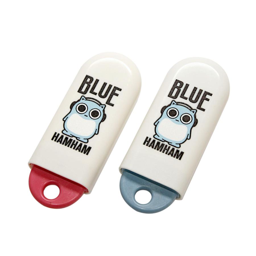 ブルーハムハム ECOSO コンパクトスプーン ブルー : エー