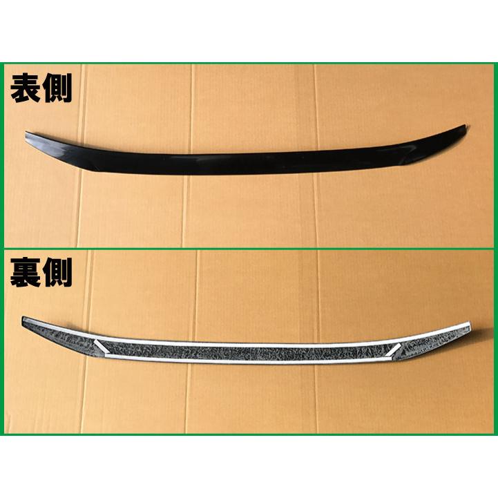 ジムニー JB23W用 AGITO ボンネットスポイラー FRP製 黒