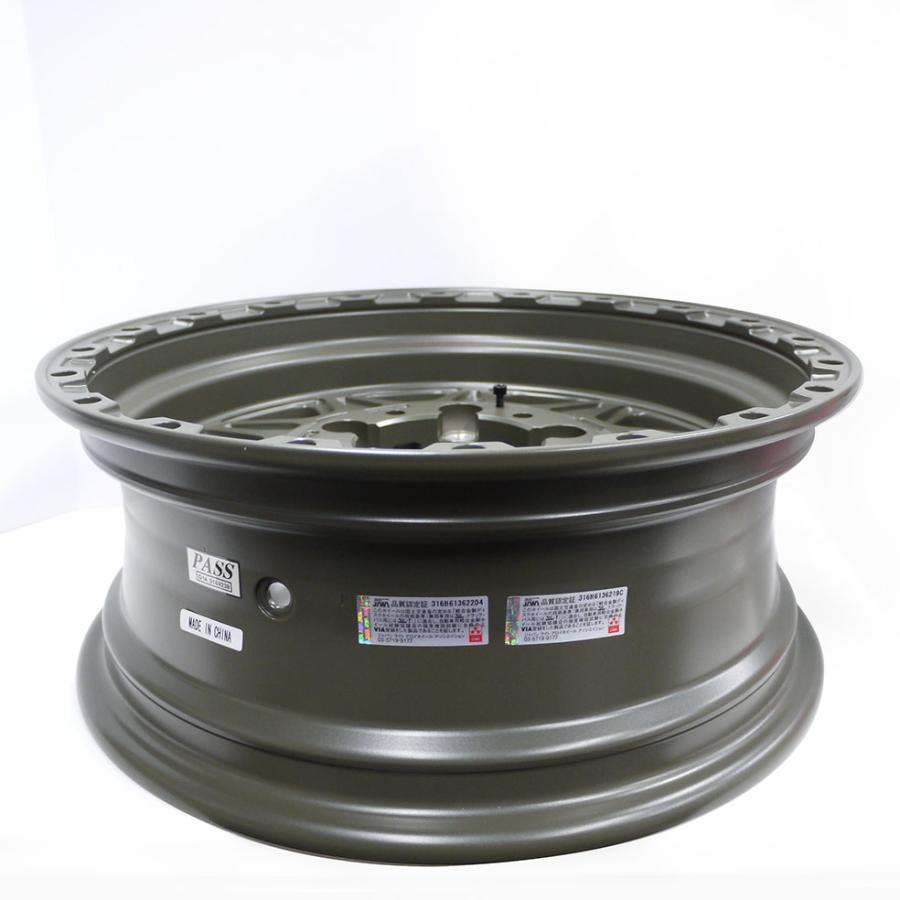 裏履きOK!? ジムニー専用【4本】GRAVELIC TFS-01 16x6.0J -5(A