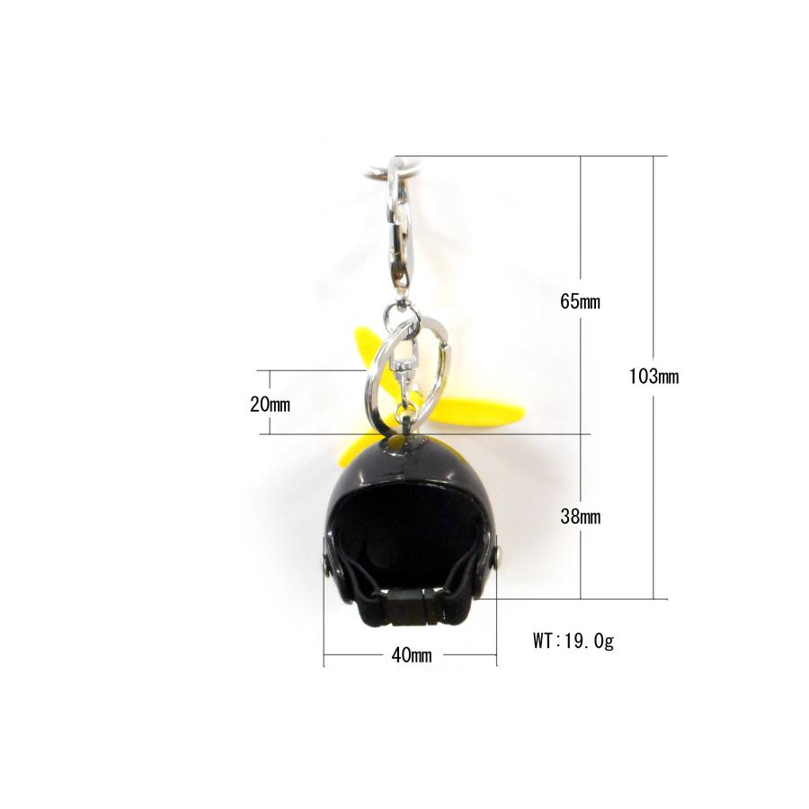 アヒル アクセサリー 専用ヘルメット＋プロペラ付き＋キーホルダー付き 5カラー マスコット 車 バイク 自転車 バッグ アクセサリー インテリア |  | 10