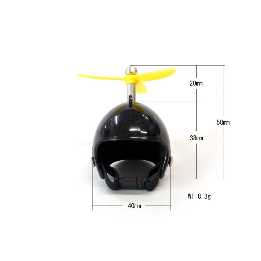 アヒル アクセサリー 専用ヘルメット＋プロペラ付き 5カラー マスコット 車 バイク 自転車 冷蔵庫 バッグ アクセサリー インテリア |  | 10