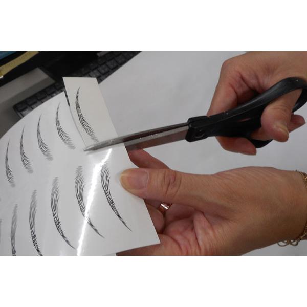 送料無料 眉毛シール 眉シール 4パターン 10回分 つけ眉毛 水で付けられる アイブロウ テンプレート プチ アートメイク 化粧品 美容 |  | 06