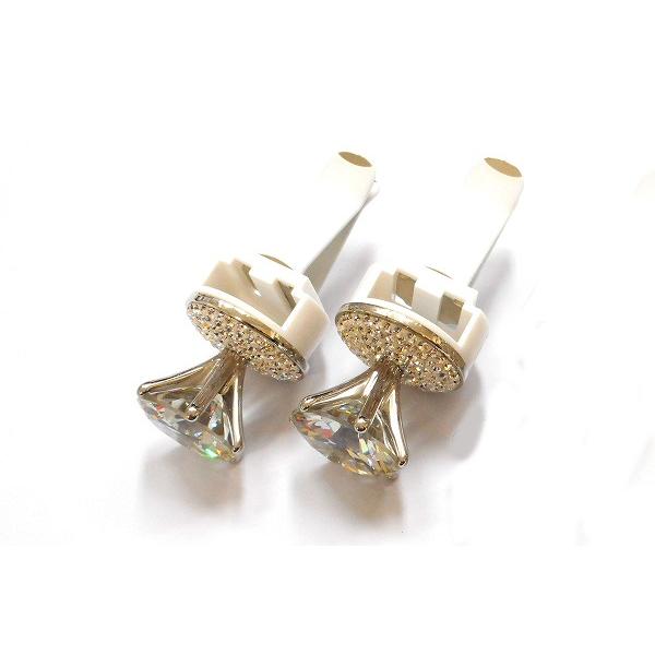 送料無料 車 芳香剤 カー フレグランス 立て爪 キュービックジルコニア ゴージャス かわいい ダイヤモンド モチーフ クリップ型 2個セット car-clip-cz2 |  | 01