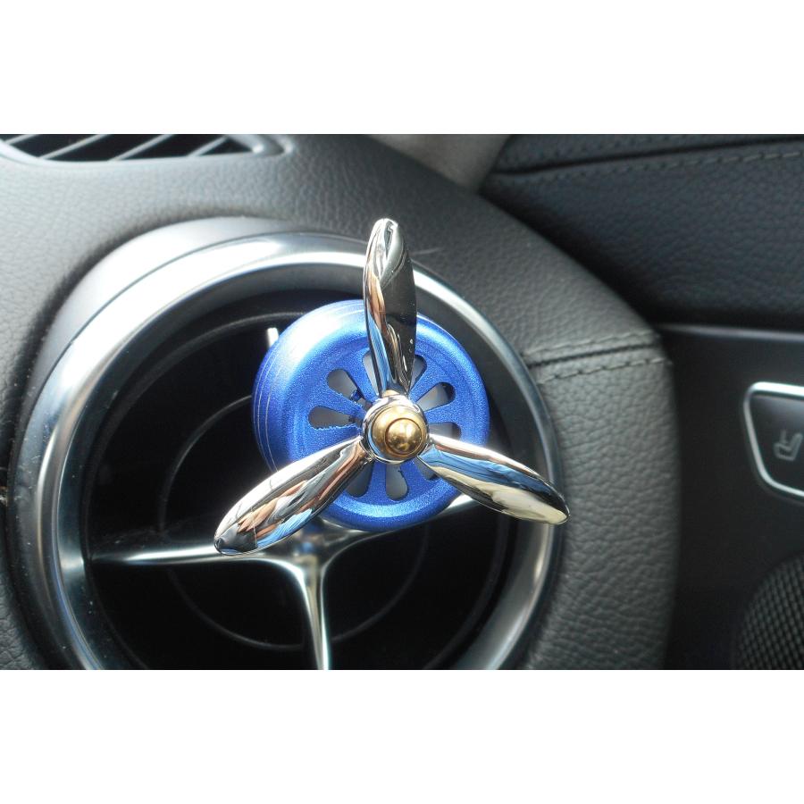 送料無料 車 芳香剤 LED 飛行機 プロペラ カーフレグランス クリップ型 イルミネーション エアコン取付 回転するプロペラ おしゃれ ギフト 全5色 1個セット |  | 10