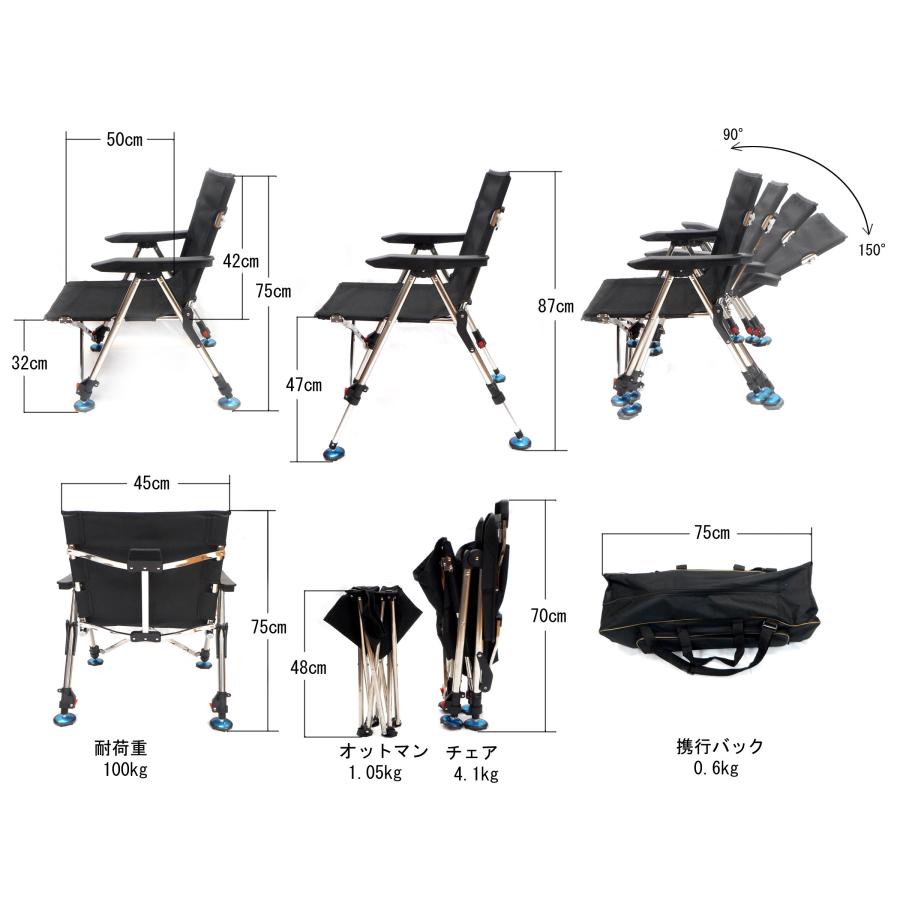 軽量 折りたたみシャンプーチェア II オットマン付き＋ワンシャンAタイプ 10mホースセット 家庭用 耐荷重 約100Kg ヘッドスパ 個人サロン 医療 福祉 介護 入浴 |  | 04