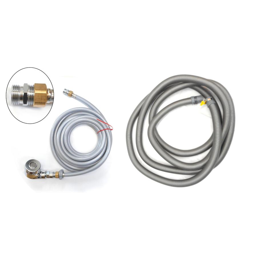 頭皮洗浄シャワー 頭散浴 「夢見心地」＋「ワンシャン」Aショートタイプ セット 5mホース 美容室 訪問美容 マンション エステ リラクゼーション サロン |  | 06