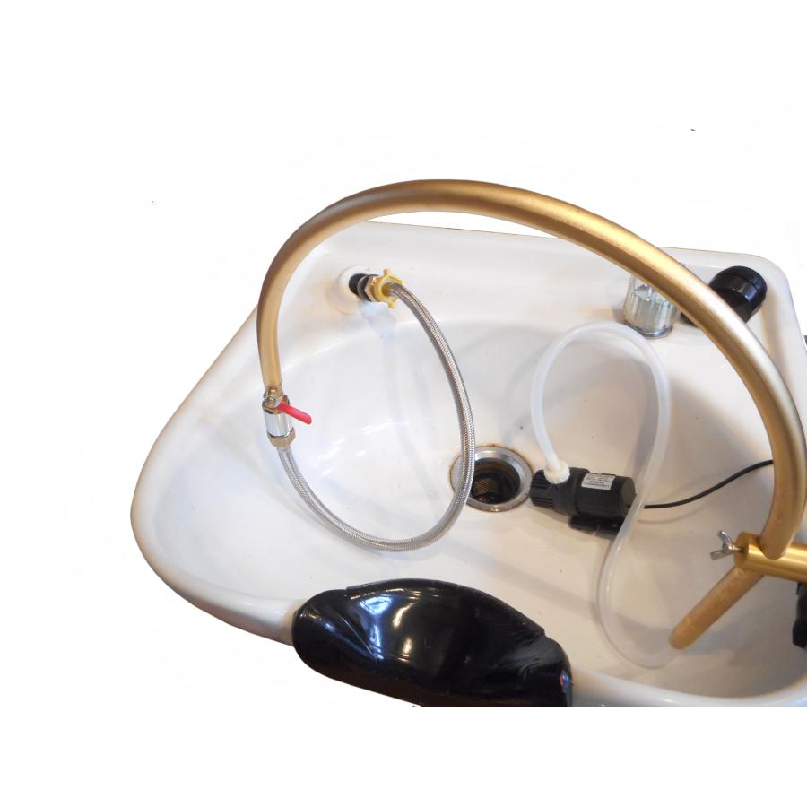 頭皮洗浄シャワー 頭散浴 「夢見心地」訪問美容 マンションサロン エステサロン 頭皮洗浄シャワー 頭散浴 「夢見心地」 Eセット ホース1本＋マイクロ