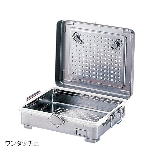 ニューカスト フィルター式角型 ワンタッチ止 ホワイト 大 (0-5106-03)