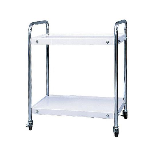 ホスピタルワゴン 2段 705×390×730mm 富士医療測器 WD-6-50 (0-5120-04)