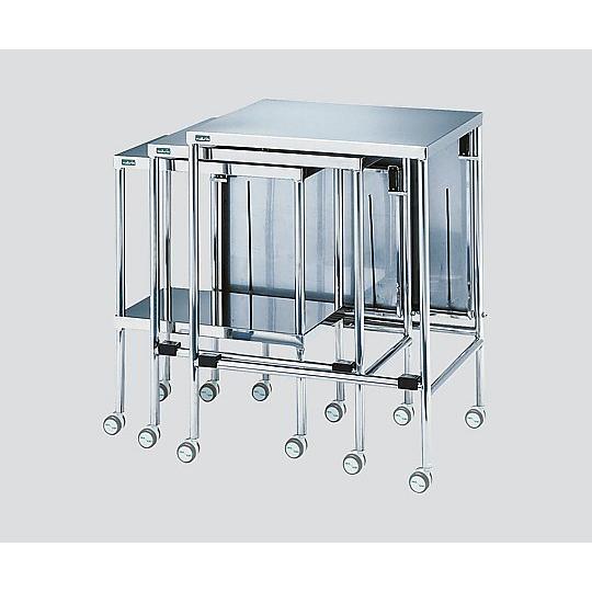 器械卓子 重ね収納型 650×500×846mm アズワン NSW-W (0-5569-01)_1