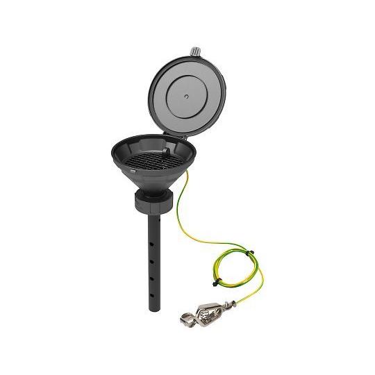 SCAT 廃液回収用ロート 20L専用ロート 導電タイプ 318980 (1-1733-13)