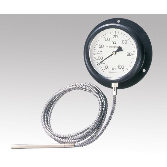 壁掛け式隔測温度計 0〜80℃ 佐藤計量器製作所 VB-100P (1-2584-01)
