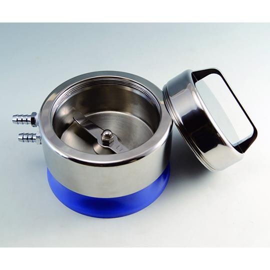 ワンダークラッシャー用 SUS冷却ジャケット付容器 標準フタ付 150mL 大阪ケミカル PN-L15C (1-3380-17)