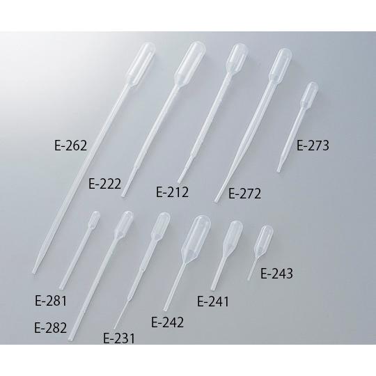 ピペット 先端毛細管付き 1mL 1000本入 アズワン E-231 (1-4654-05)