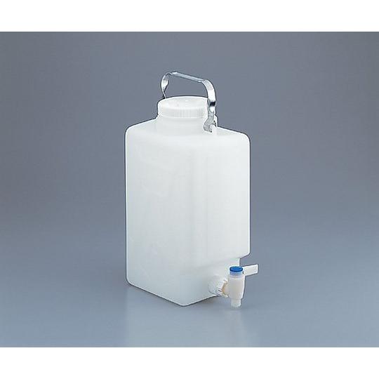 Thermo Scientific Nalgene フッ素加工活栓付角型瓶 20L 2327-0050 (1-6487-02)｜a1-shop