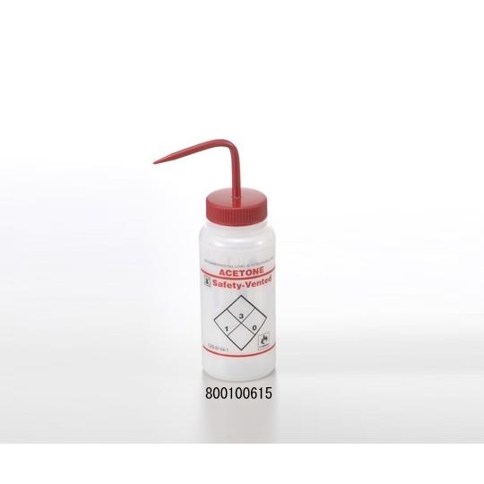 ラベル付洗浄瓶 アセトン 500mL BEL-ART 800100615 (1-6974-31) : A1