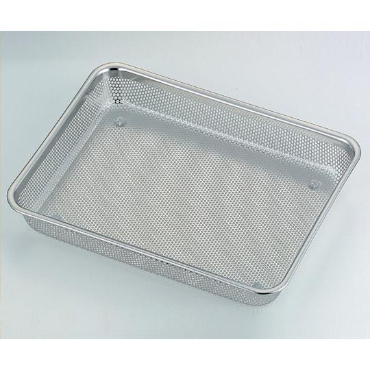 浅角型ステンレスメッシュバット 1枚入り 15枚取 スギコ産業 (1-7471-03)