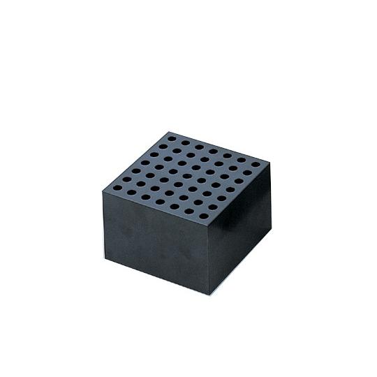 ドライブロックバス用アルミブロック 0.5mLマイクロチューブ 49本用 アズワン (1-7554-11)