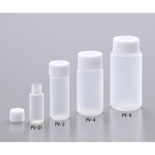 PPバイアル瓶 50.0mL 1箱 300本入 マルエム PV-7 (1-8138-08)