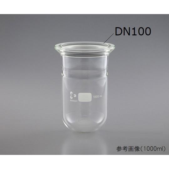 セパラブルフラスコ 円筒形丸底 DURAN R 500mL SCHOTT/DURAN 243904409 (1-8492-01)