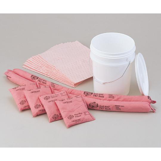 アズワン スピルキット 液体漏洩対策セット 1セット入 (1-9062-11)