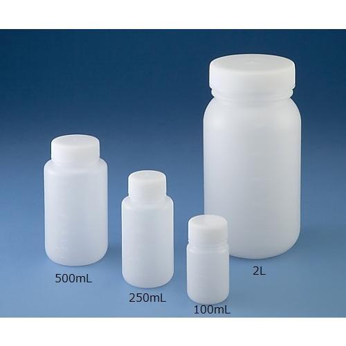 Jボトル丸型 広口 ナチュラル 100mL 滅菌済 200本 1513-02 ニッコー・ハンセン (15-1302-55)