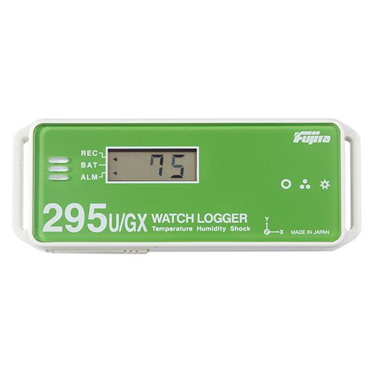 ウォッチロガー温湿度・衝撃・電子記録計 KT-295U/GX (2-3321-14)