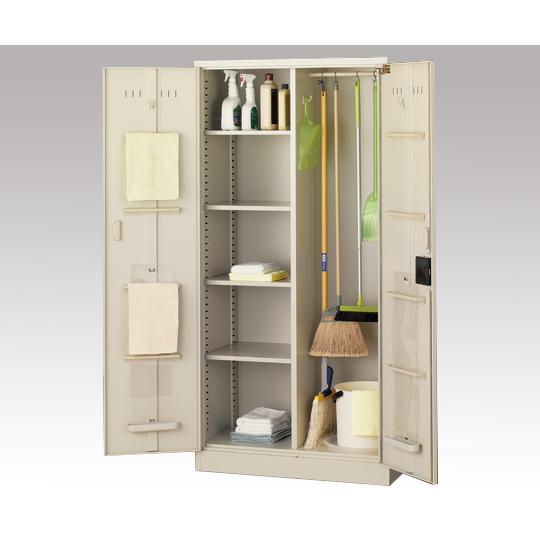 こ 清掃用具ロッカー 880×515×1790mm 生興 SWA-N900 (2